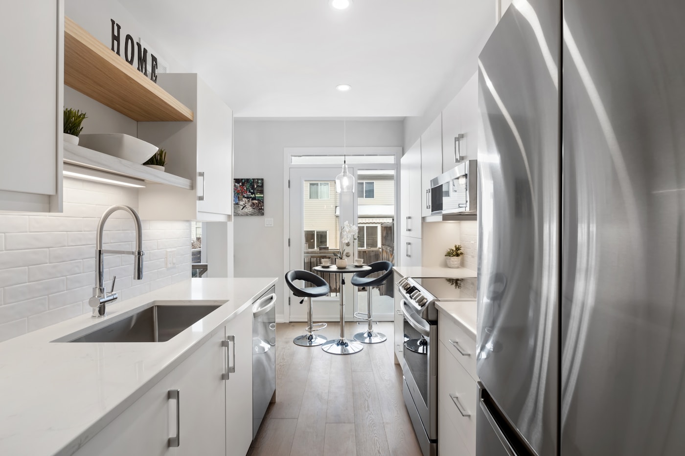 A bright, professionally presented home interior